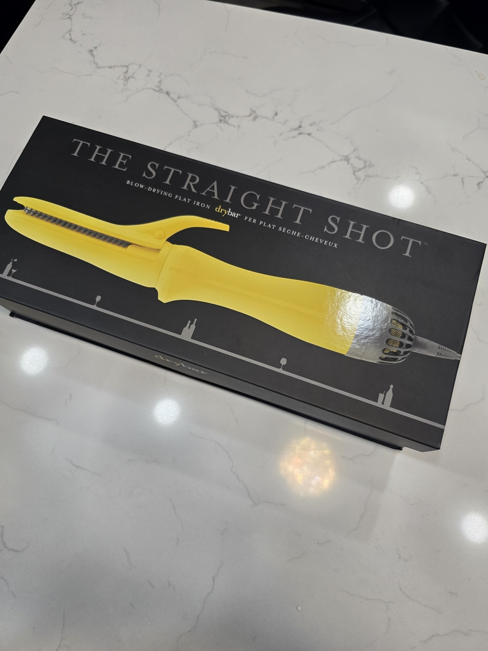Drybar The Straight Shot Yellow Blow-Drying Flat Iron